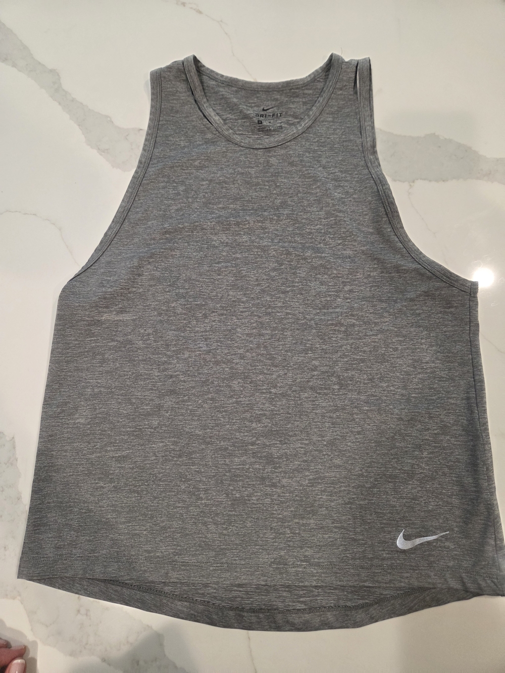 Nike Grey Dri-FIT Athletic Tank Top - Picture 7 of 7